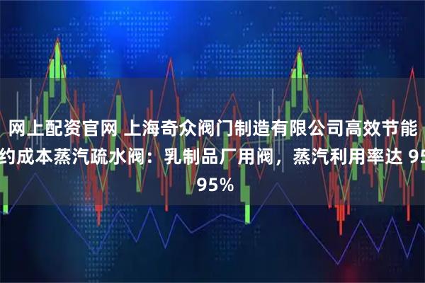 网上配资官网 上海奇众阀门制造有限公司高效节能节约成本蒸汽疏水阀：乳制品厂用阀，蒸汽利用率达 95%