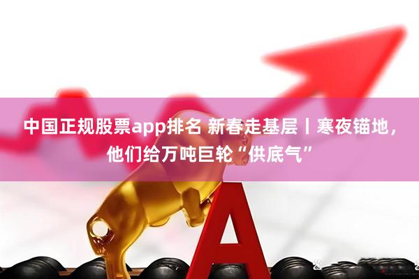 中国正规股票app排名 新春走基层丨寒夜锚地，他们给万吨巨轮“供底气”